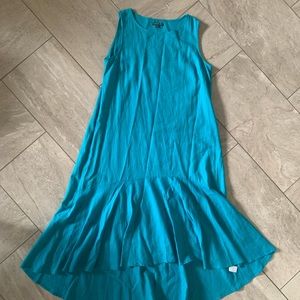 Turquoise maxi dress